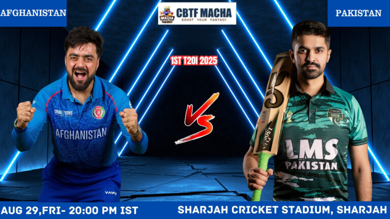 Afghanistan vs Pakistan, UAETT, Today Match Prediction
