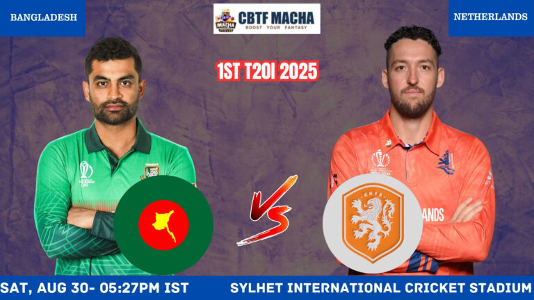 Bangladesh vs Netherlands Match Prediction, 1st T20I – Who will win today’s match between BAN vs NED?