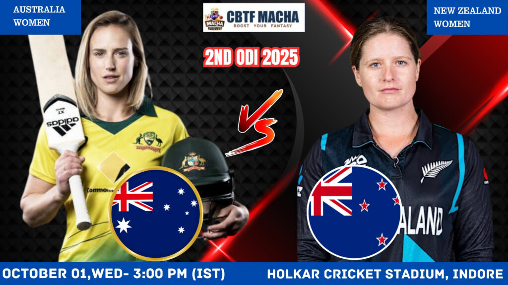 Women's World Cup 2025: Match 2, Australia Women vs New Zealand Women Match Prediction – Who will win today’s match between AUS W vs NZ W?