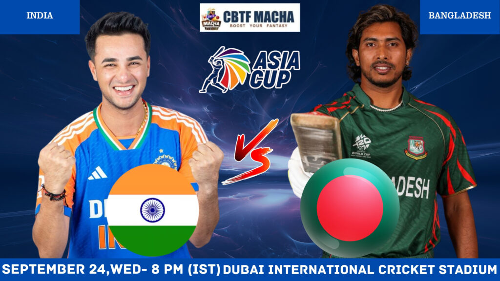 Asia Cup 2025: Match 16, India vs Bangladesh Match Prediction – Who will win today’s match between IND vs BAN?