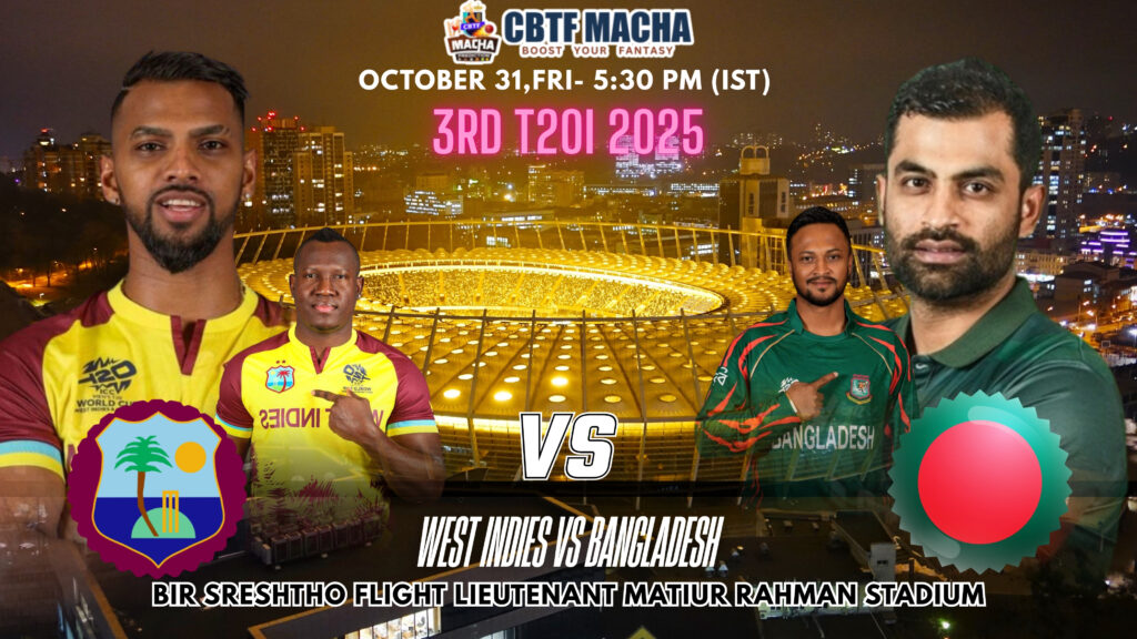Bangladesh vs West Indies Prediction, 3rd T20I – Who will win today’s match between BAN vs WI?