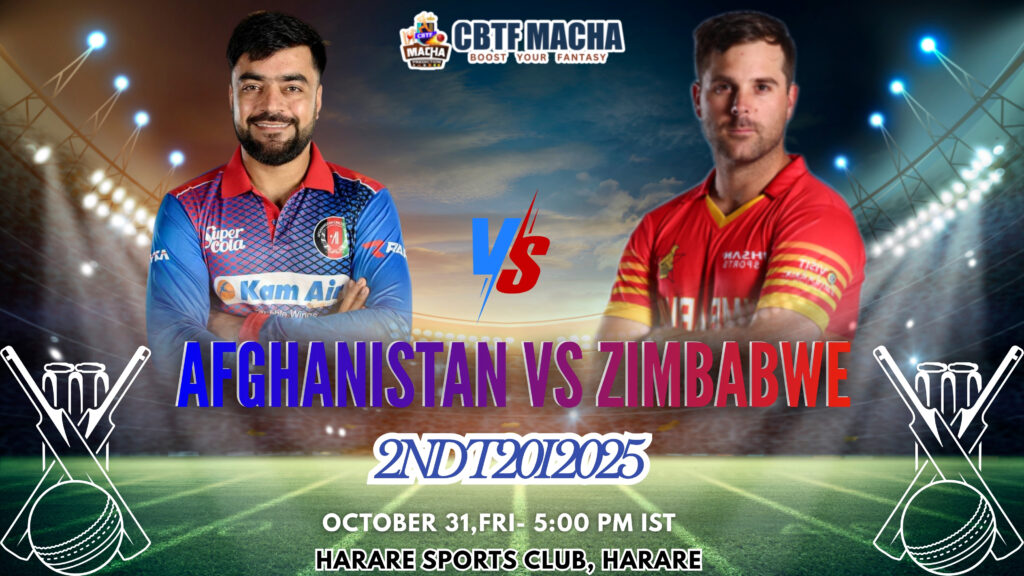 Zimbabwe vs Afghanistan Prediction, 2nd T20I – Who will win today’s match between ZIM vs AFG?