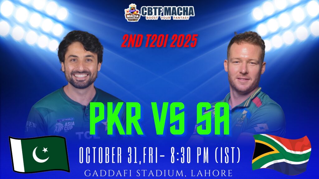 Pakistan vs South Africa Prediction, 2nd T20I – Who will win today’s match between PAK vs SA?