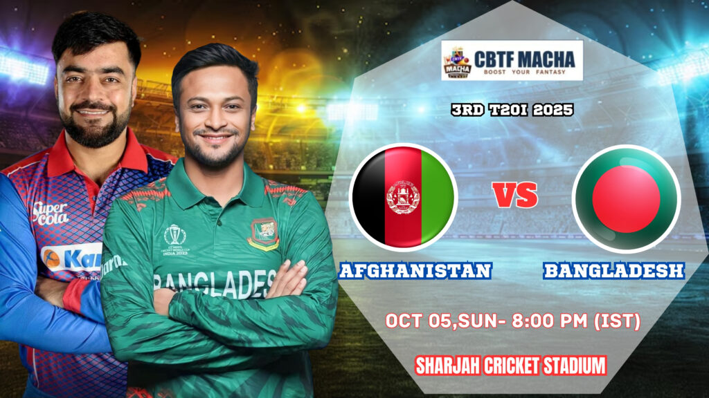 Afghanistan vs Bangladesh Prediction, 3rd T20I – Who will win today’s match between AFG vs BAN?