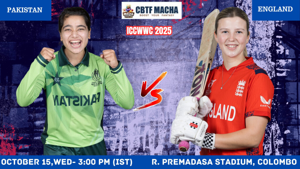 Women's World Cup 2025: Match 16, England Women vs Pakistan Women Match Prediction