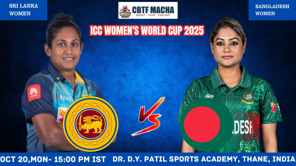 Women's World Cup 2025: Match 21, Sri Lanka Women vs Bangladesh Women Match Prediction