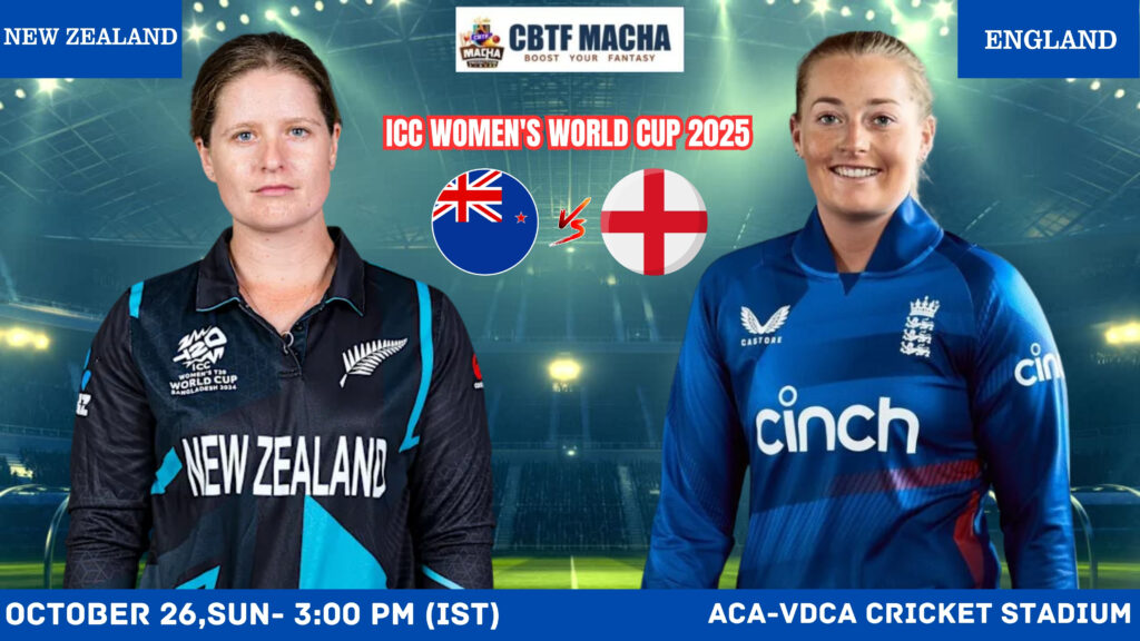 Women's World Cup 2025: Match 27, England Women vs New Zealand Women Match Prediction – Who will win today’s match between ENG W vs NZ W?