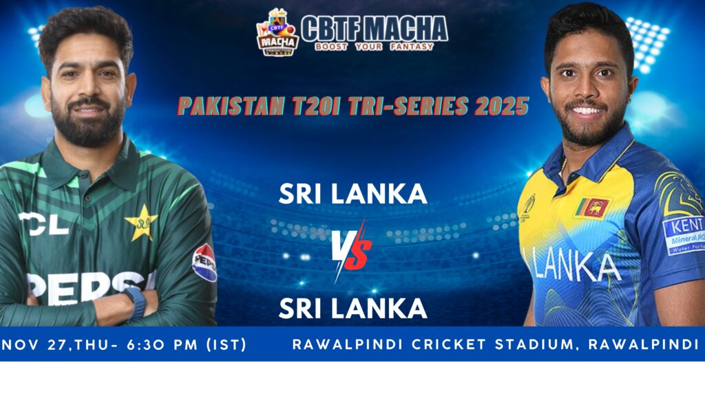 Pakistan T20I Tri-Series 2025: Match 6, Pakistan vs Sri Lanka Match Prediction – Who will win today’s match between PAK vs SL?