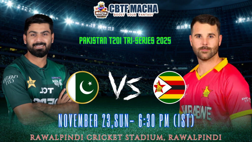 Pakistan T20I Tri-Series 2025: Match 4, Pakistan vs Zimbabwe Match Prediction – Who will win today’s match between PAK vs ZIM?