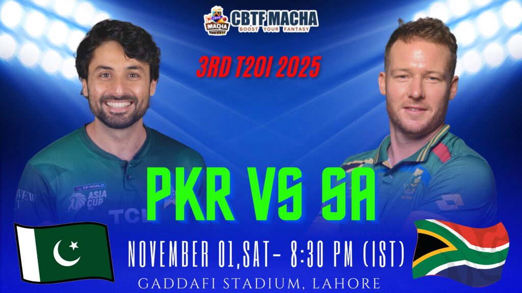 Pakistan vs South Africa Prediction, 3rd T20I – Who will win today’s match between PAK vs SA?