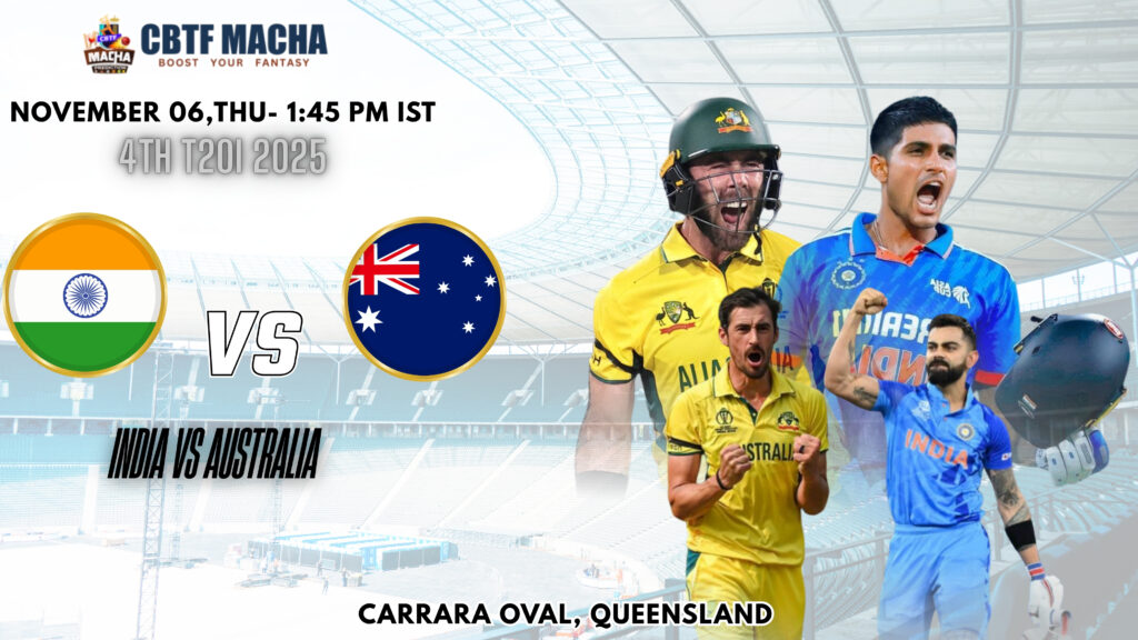 Australia vs India Prediction, 4th T20I – Who will win today’s match between AUS vs IND?