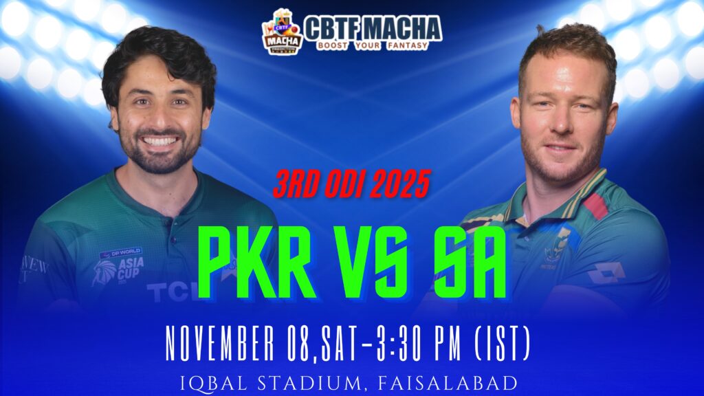 Pakistan vs South Africa Prediction, 3rd ODI – Who will win today’s match between PAK vs SA?