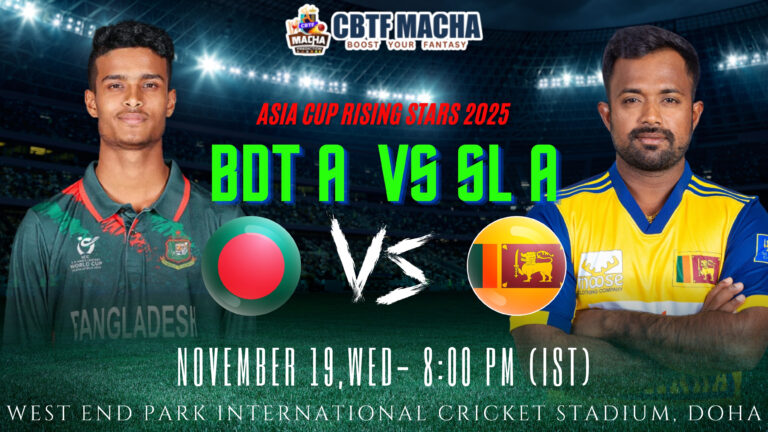 Asia Cup Rising Stars 2025: Match 12, Sri Lanka A vs Bangladesh A Match Prediction – Who will win today’s match between SL A vs BAN A?