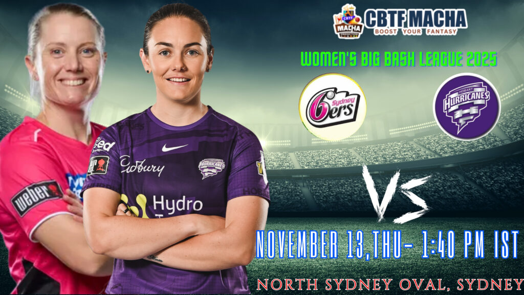 Match 7, SS W vs HH W Match Prediction – Who will win today’s WBBL match between Sydney Sixers Women vs Hobart Hurricanes Women?