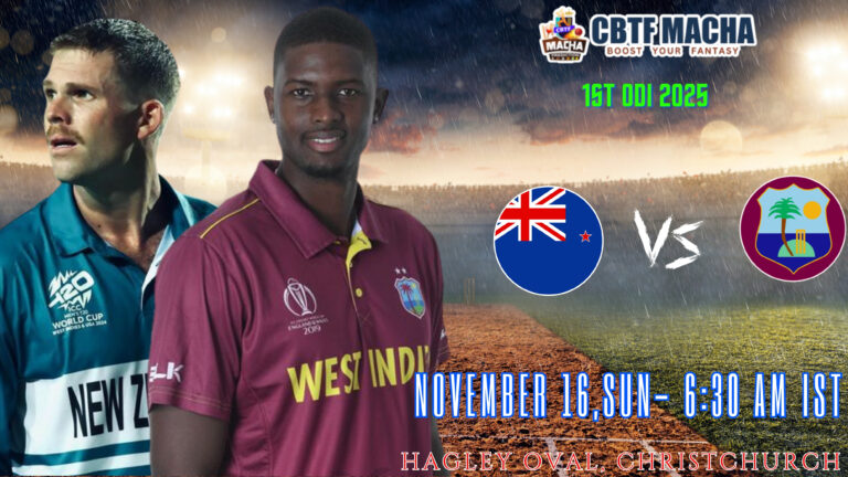 New Zealand vs West Indies Prediction, 1st ODI – Who will win today’s match between NZ vs WI?