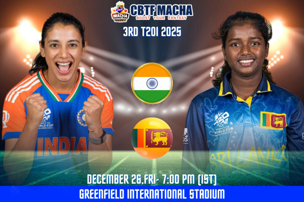 India Women vs Sri Lanka Women Prediction, 3rd T20I – Who will win today’s match between IND W vs SL W?