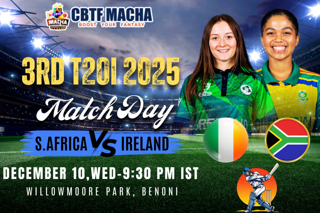 South Africa Women vs Ireland Women Match Prediction, 3rd T20I – Who will win today’s match between SA-W vs IRE-W?