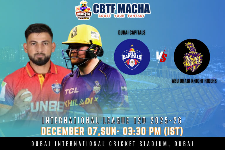 ILT20: Match 7, DCP vs ADKR Match Prediction – Who will win today’s ILT20 match between DCP vs ADKR?