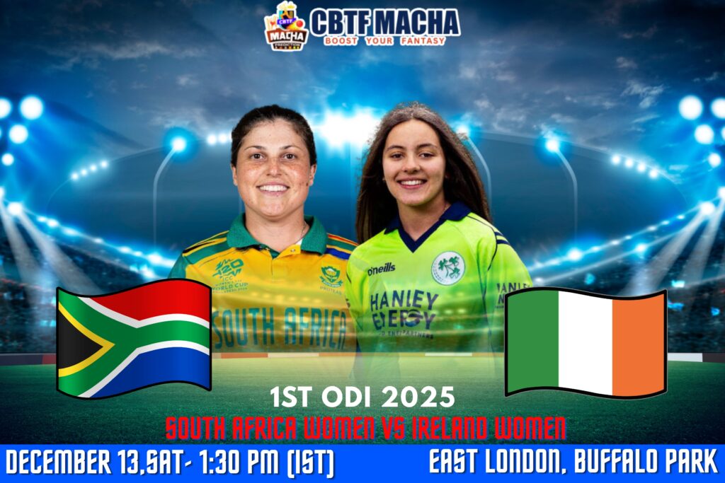 South Africa Women vs Ireland Women Match Prediction, 1st ODI – Who will win today’s match between SA-W vs IRE-W?​