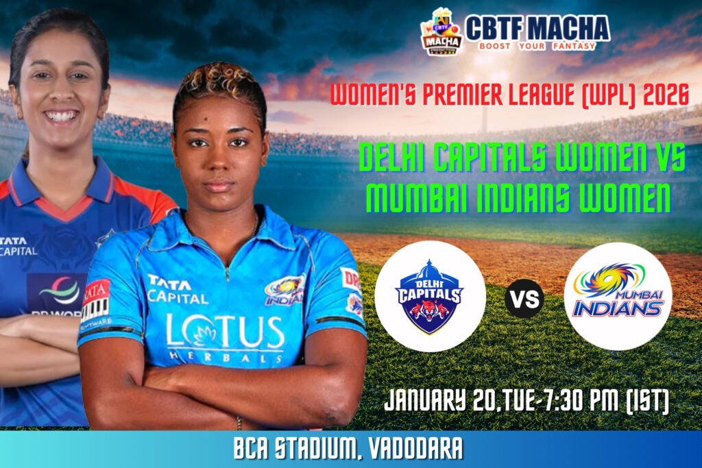 WPL 2026: Match 13, DC W vs MI W Match Prediction – Who will win today’s WPL match between Delhi Capitals Women vs Mumbai Indians Women?