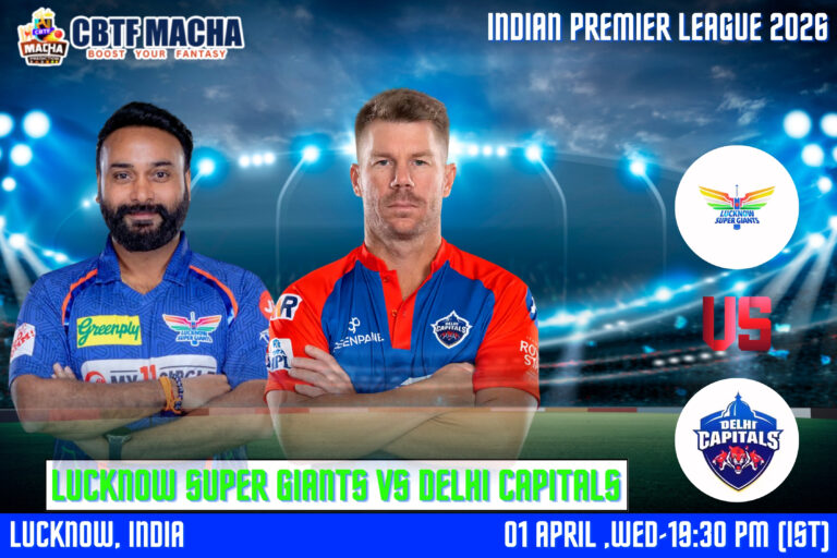 Lucknow Super Giants vs Delhi Capitals, IPLT20, Today Match Prediction