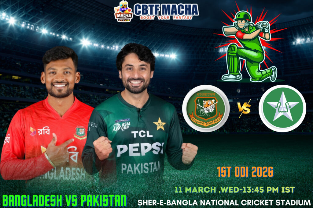 Bangladesh vs Pakistan, BAN vs PAK 2026, Today Match Prediction